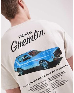 Levi's Car Graphic Back Print T-shirt - Blue