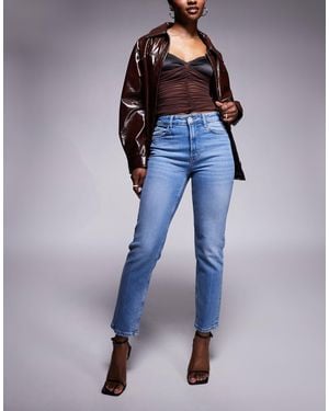 River Island – enge jeans - Blau
