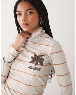 Quiksilver Saujana Long Sleeve T-Shirt - Natural