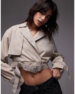 AllSaints Ophelia Suede Jacket - Brown
