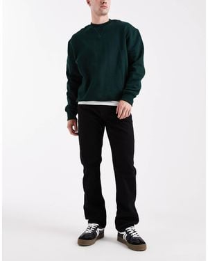 New Look – e jeans mit geradem beinschnitt - Schwarz