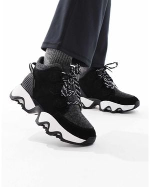 Sorel – kinetic impact caribou plus– wanderschuhe - Schwarz