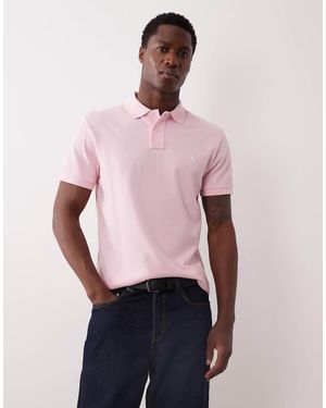 Polo Ralph Lauren Icon Logo Custom Slim Fit Pique Polo - Pink