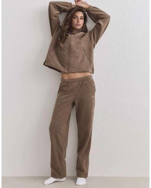 Aim'n Pantalones De Forro Polar -Marrón