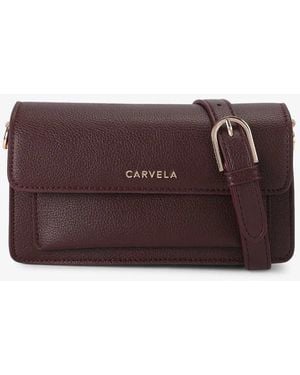Carvela Kurt Geiger Fernanda Mini Shoulder Bag - Purple