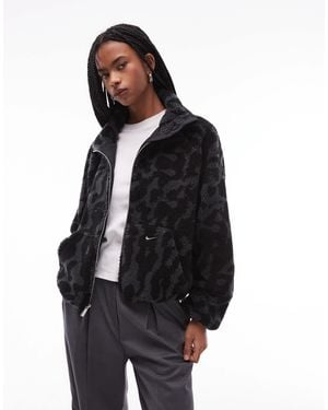 Nike Street Borg Fleece Jacket - Black