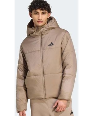 adidas Originals Essentials Highloft Insulated Puffer Jacket - Brown