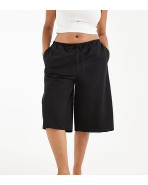 ASOS Asos Design Curve Long Line Bermuda Short - Black