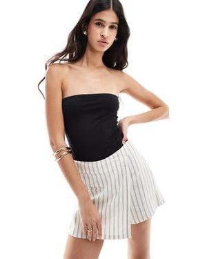 Threadbare – trägerloser jersey-body - Schwarz