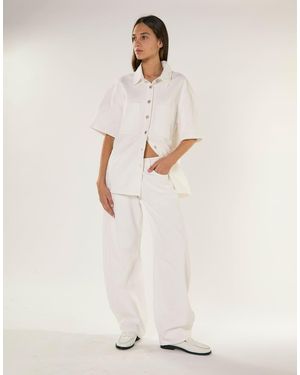 Glamorous Balloon Leg Denim Jeans - Natural