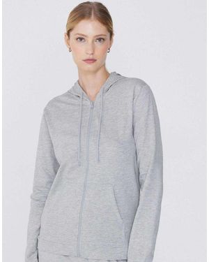 Tezenis Lightweight Hooded Sweatshirt - Grey