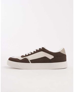 Jack & Jones Sneakers Met Contrast - Bruin
