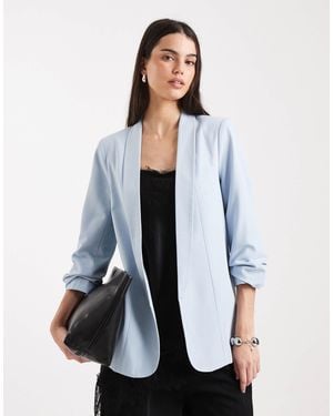 Pieces – eleganter blazer - Blau