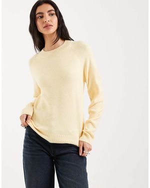 Vero Moda – strickpullover - Natur