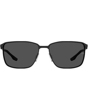 Under Armour Sunglasses Under Armour Retained Rectangular Sunglasses With Lenses - Black
