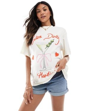 ASOS Asos design maternity – bequeme mom-shorts - Weiß
