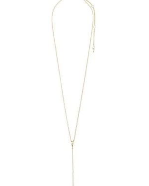 Pilgrim Eron Ketting Met Goudlaag - Wit
