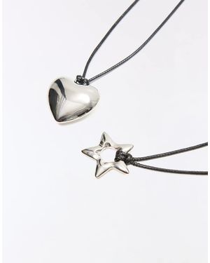 Bershka Collana - Bianco