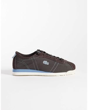 Lacoste Club-Low Contrast Nylon Trainer - Multicolour