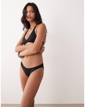 Cotton On Full Bikini Bottom Brief - Black