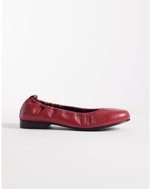 Walk London Polly Ballerina - Red