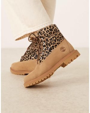 Timberland Premium 6 Inch Boots - Natural