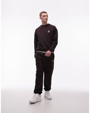 Lacoste Logo Joggers - Brown