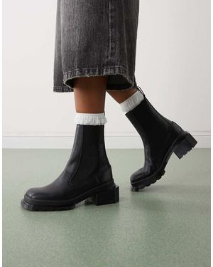 Dr. Martens Botas Chelsea Negras De Cuero Maybole De Dr. Martens - Azul