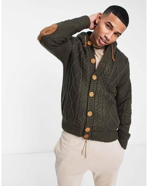 American Stitch Knitted Sweater - Green