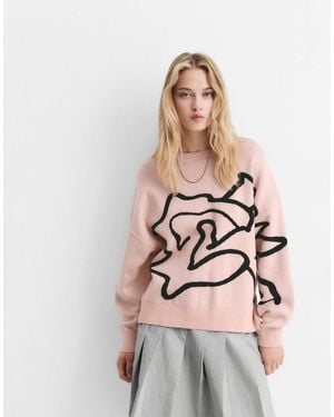 Pull&Bear – pullover - Natur