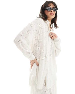 Iisla & Bird Camicia Da Spiaggia A Maniche Lunghe - Bianco