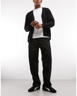 Weekday Relaxed Chino Pants - Black