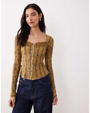 Free People Let's Party - Blauw