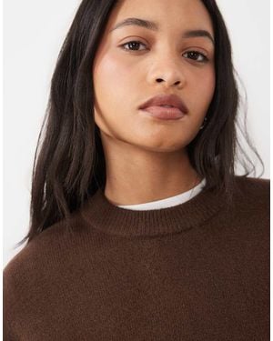 New Look Crew Neck Jumper - Brown