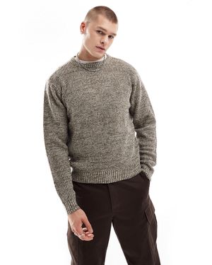 Another Influence – strickpullover - Grau