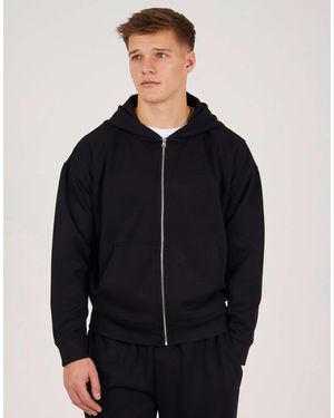 Brave Soul – locker geschnittene kapuzenjacke - Blau