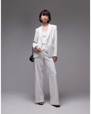 Mango Slim Blazer Co-ord - Grey