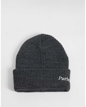 Parlez Logo-reyno-mütze aus wollmix - Schwarz