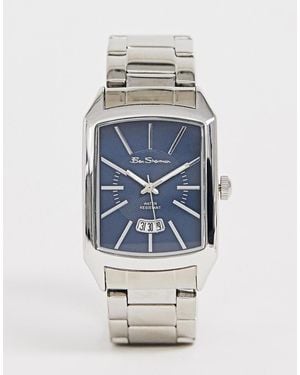 Ben Sherman Mens Square Dial Bracelet Watch R790a - Metallic