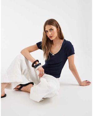 Levi's Sweetie Tee With Bow - Blue