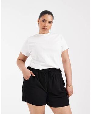 ONLY Pull On Shorts - White
