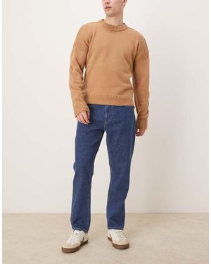 Calvin Klein Jeans Dad Fit Lavaggio Scuro - Blu