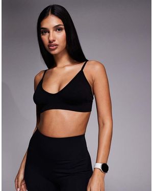 4505 Sujetador Deportivo De Sujeción Ligera Sin Costuras Con Tirantes Ajustables Icon Intimate De - Gris