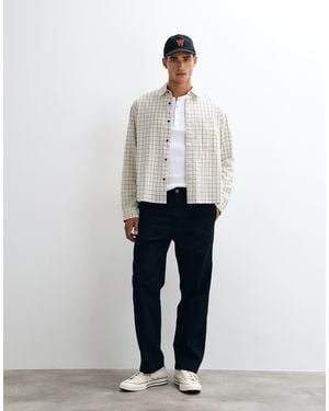 Jack & Jones Alex Cotton Trousers - White