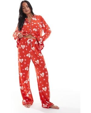 Loungeable Pigiama - Rosso