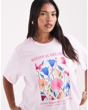 ONLY – boyfriend t-shirt - Weiß