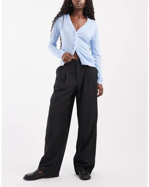 Noisy May Broek Met Wijde Pijpen - Blauw
