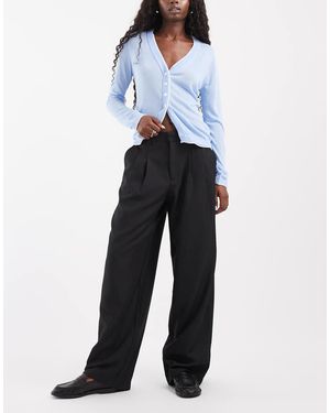 Noisy May Pantalón De Sastre De Pernera Ancha En - Azul