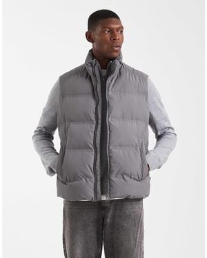 Jack & Jones – pufferweste - Grau