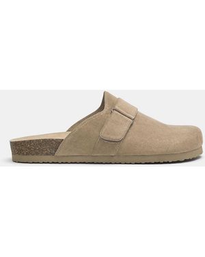 Pull&Bear – clogs - Weiß